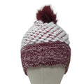 Berry Marled Pom Beanie