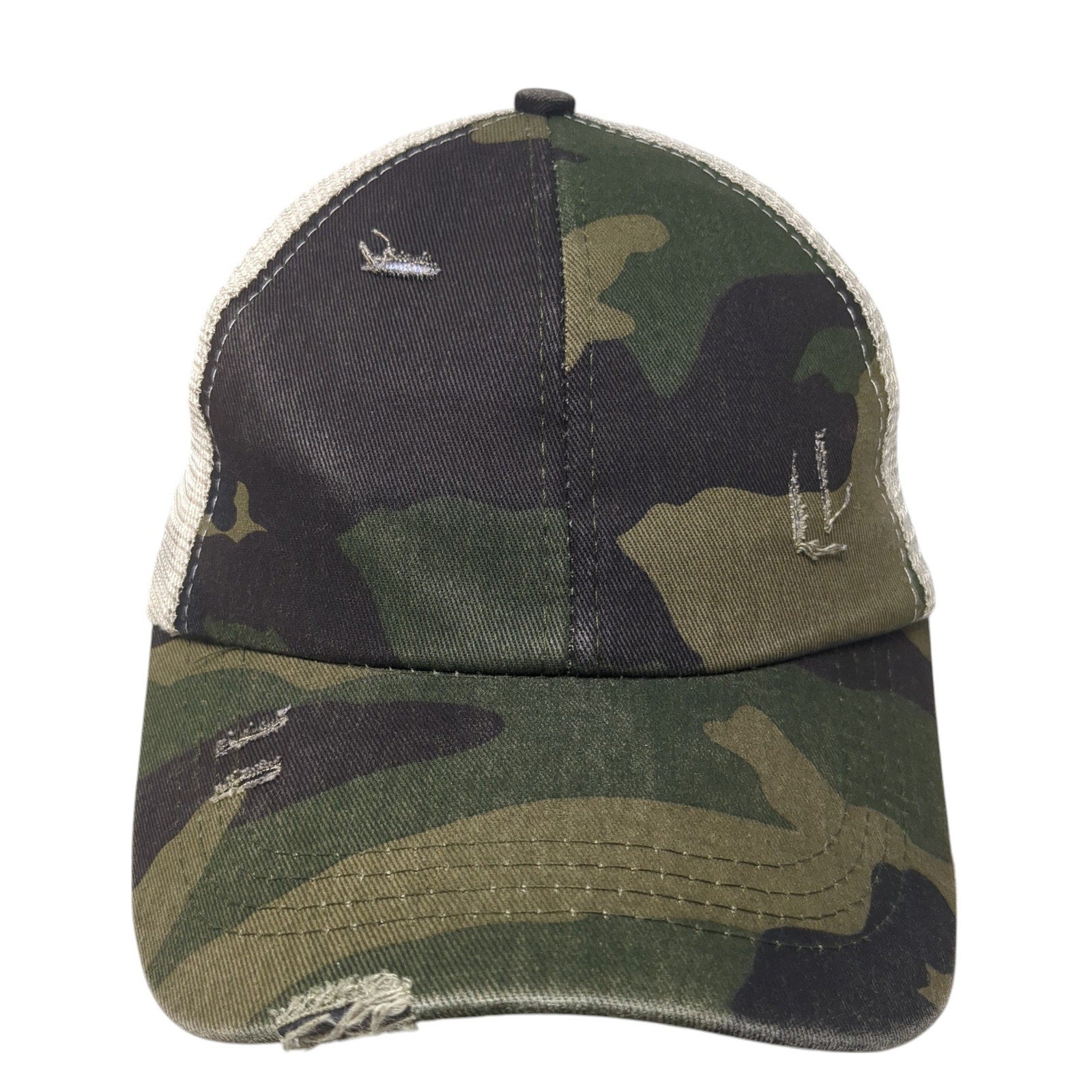 Washed Camo Trucker