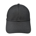 Black Knit Fitted Cap