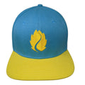 Flame Colorblock Snapback