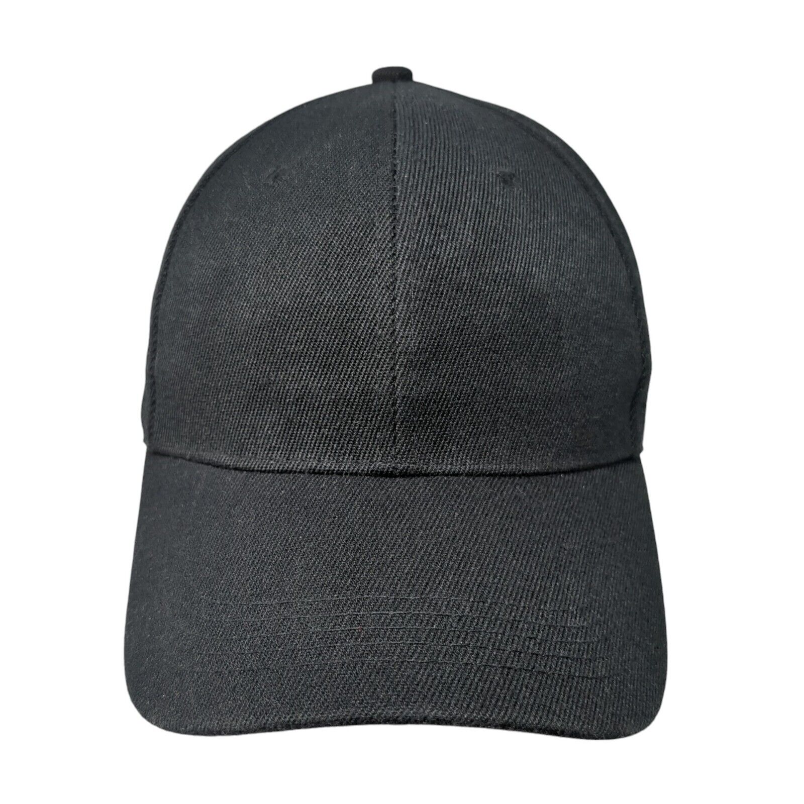 Charcoal Twill Fitted Cap