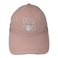 Dog Mom Washed Pink Trucker