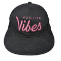 Positive Vibes Blush Snapback