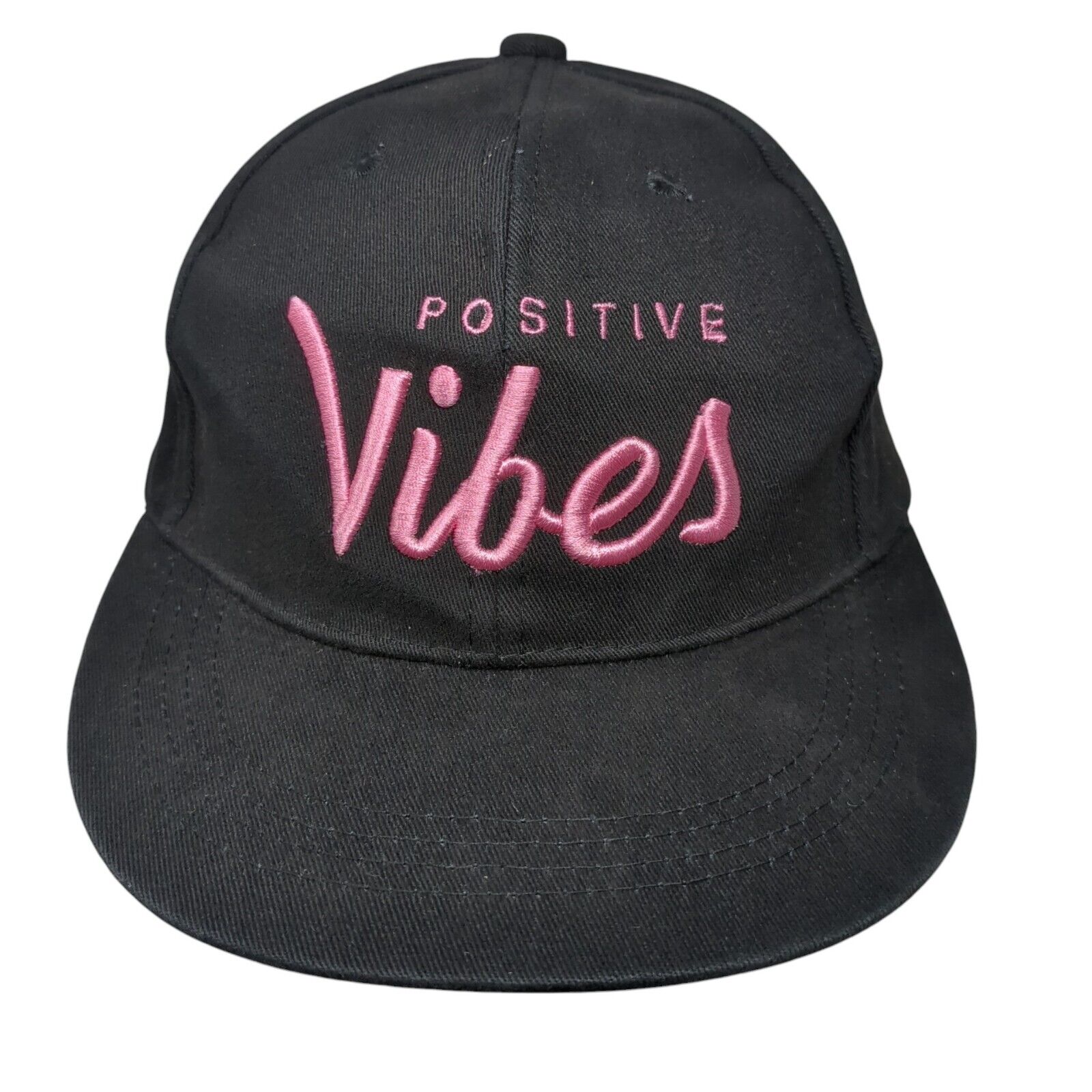 Positive Vibes Blush Snapback