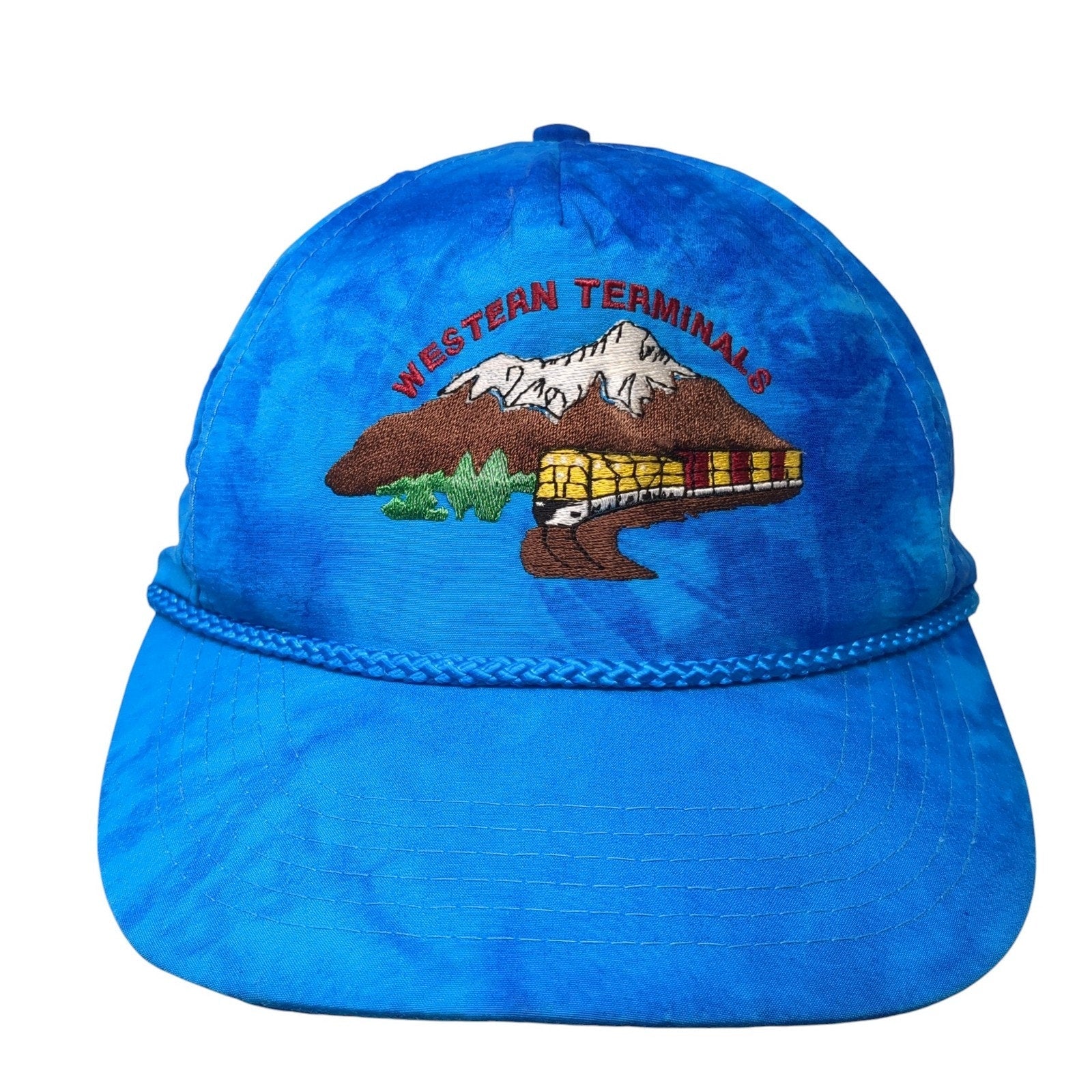 Ocean Tie-Dye Snapback