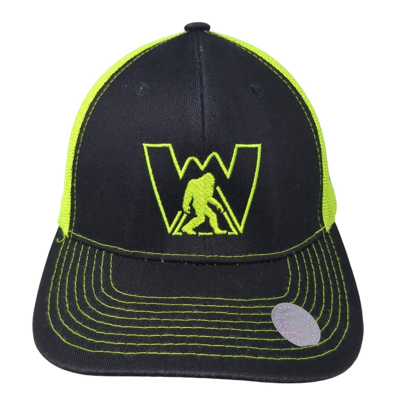 Sasquatch Neon Trucker