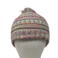 Rainbow Marl Pom Beanie