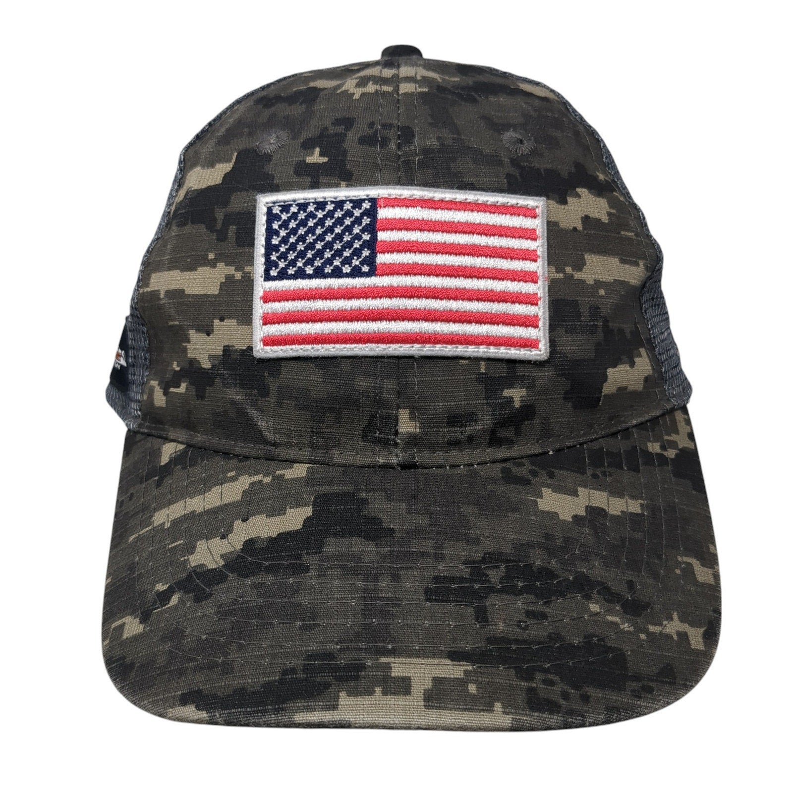 Camo Flag Trucker