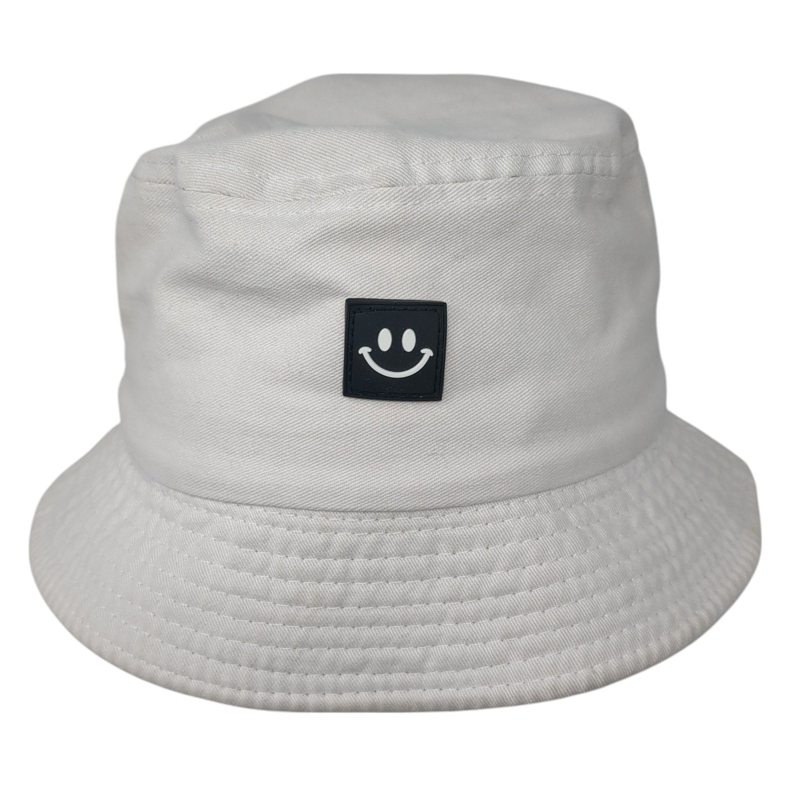 Smiley Patch Bucket Hat
