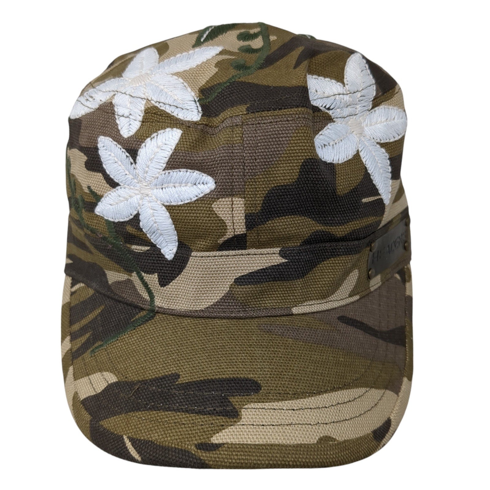 Wildflower Camo Fitted Cap