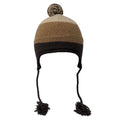 Camel Pom Fleece-Lined Beanie