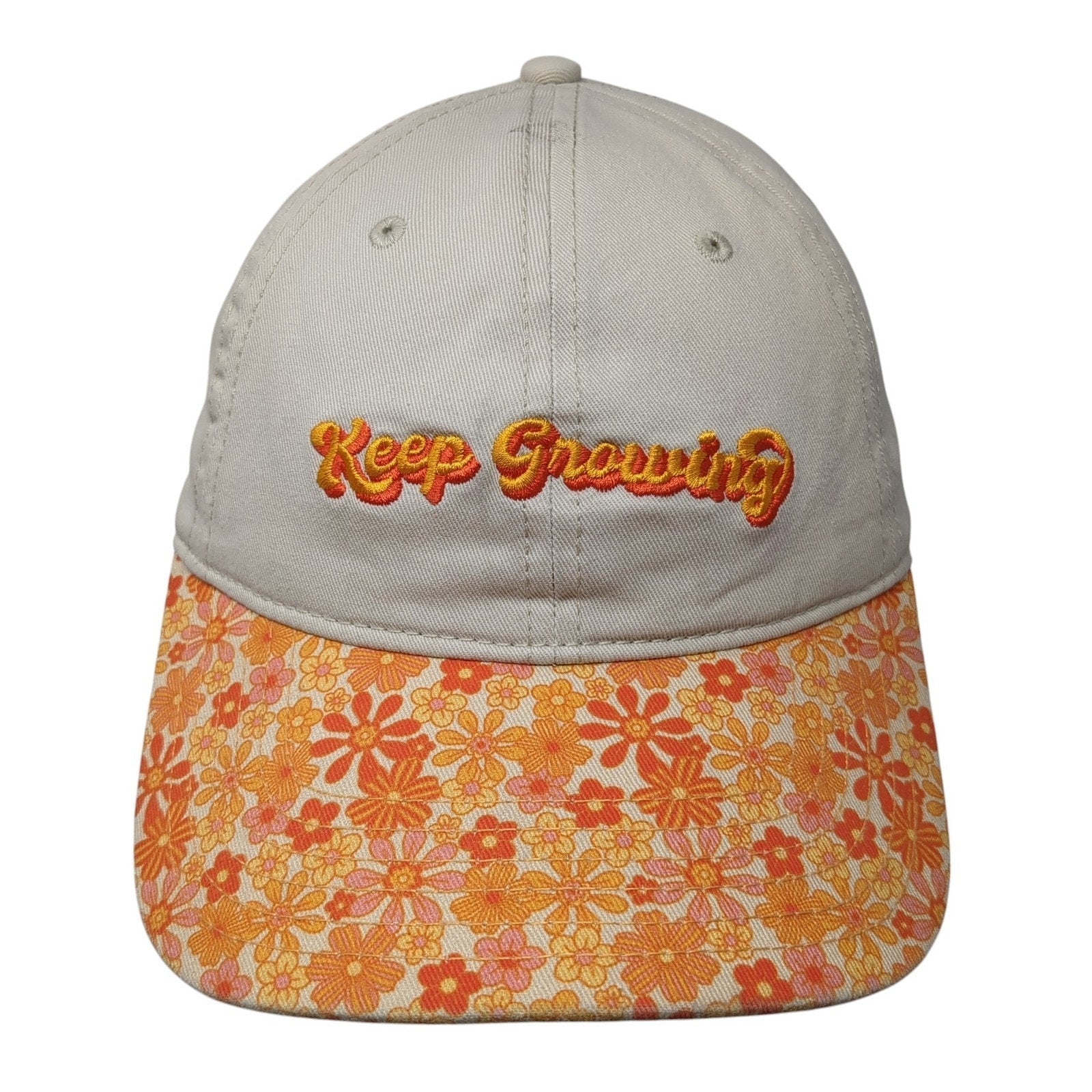 Retro Bloom Fitted Cap