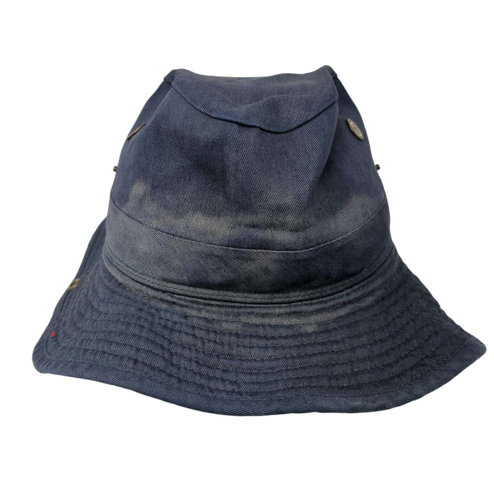 Acid Wash Denim Bucket Hat