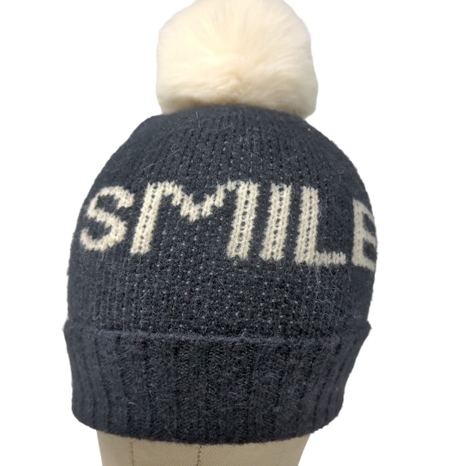 Smile Pom Beanie